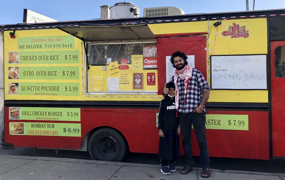 Holy Feast Food Truck Ali Shahid moved