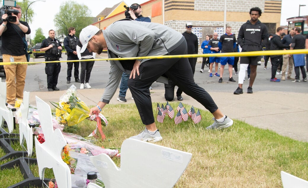 Choose Love  Bills Players Pay Respects, Provide Relief Buffalo's East  Side