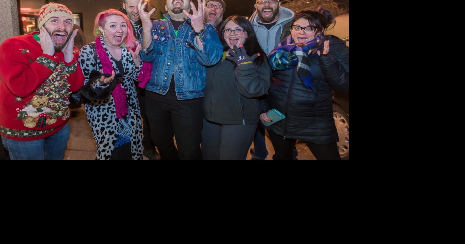 Smiles at Thursday Night Terrors in Amherst Dipson