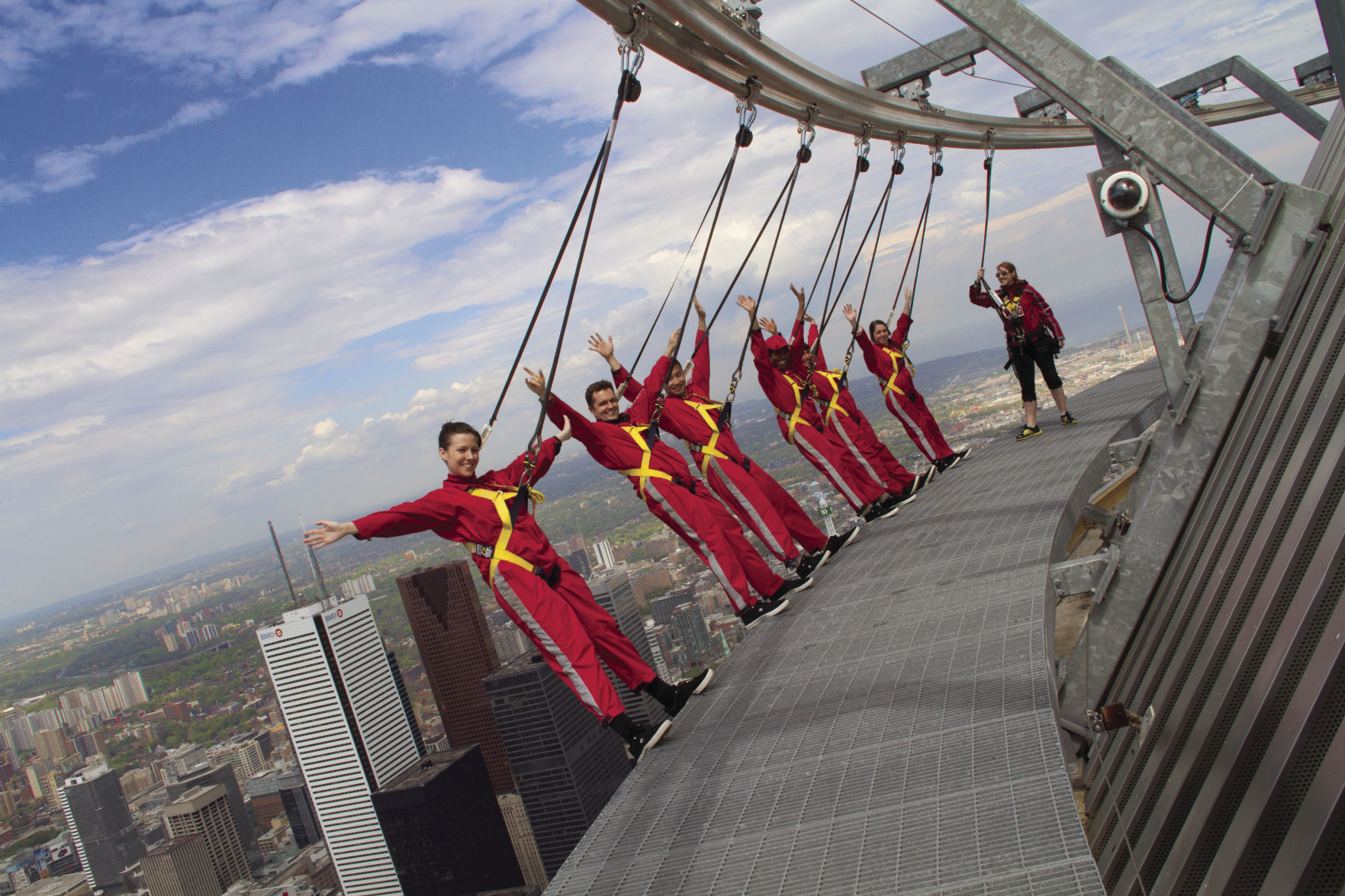 Defying death 116 stories above Toronto