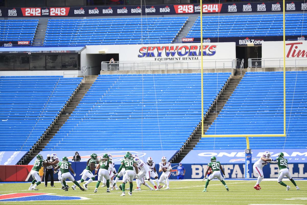 Buffalo Bills Mafia flies banner of 'love' over stadium before game
