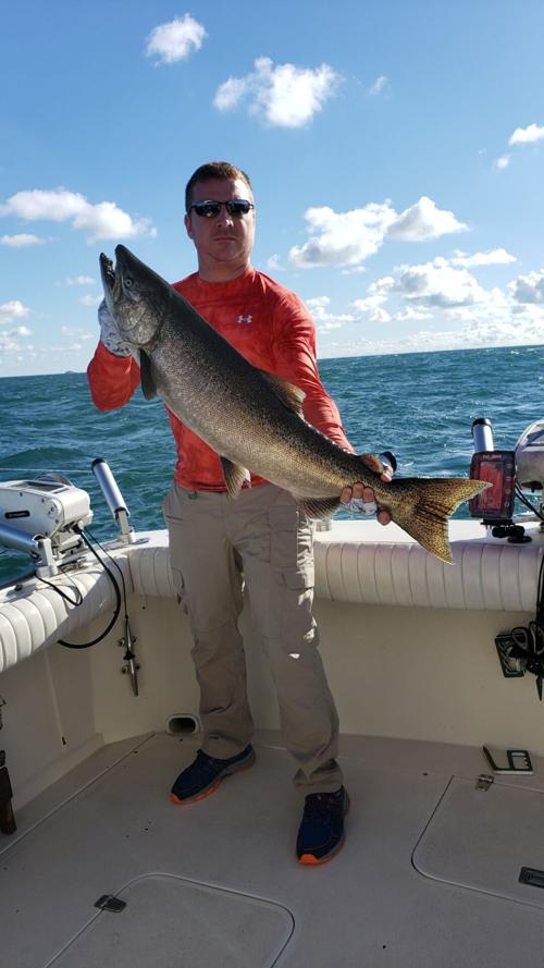 Dave Jarosz elma lake ontario wilson salmon