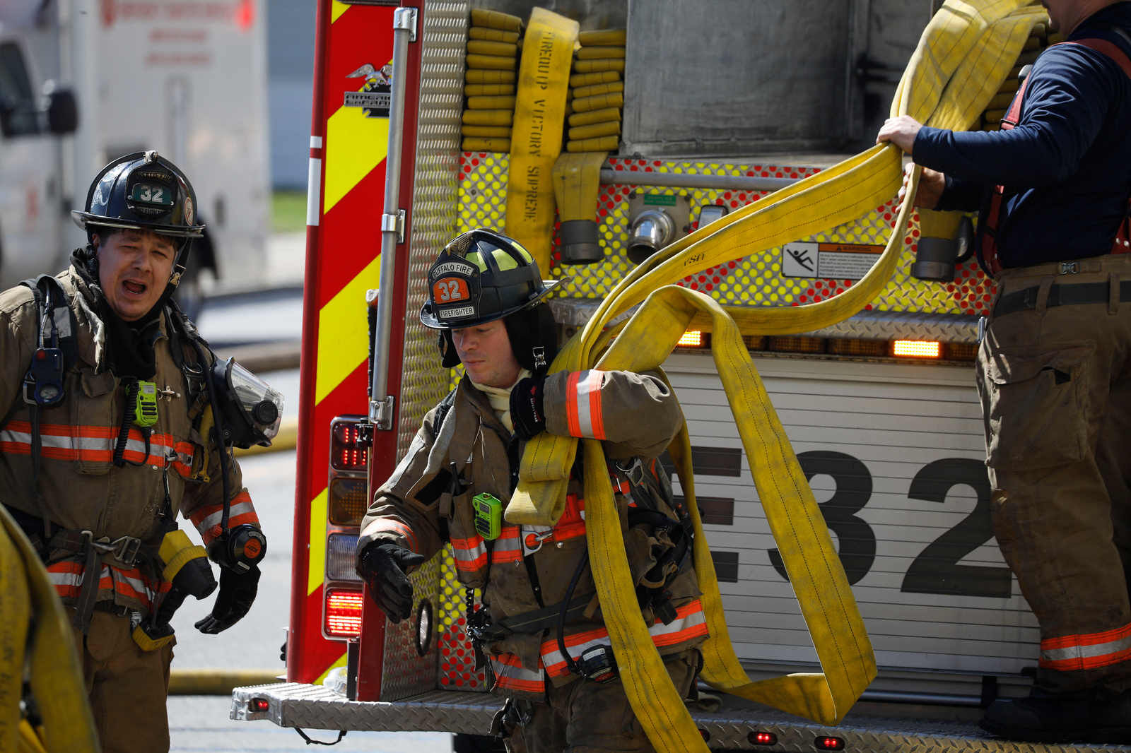Fire fighter Fireman Insurance Co Newark NJ Clock case aluminum 9 1/2" tall USA 