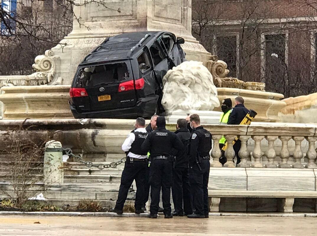 Woman who on Thanksgiving McKinley Monument crash identified | Crime News | buffalonews.com