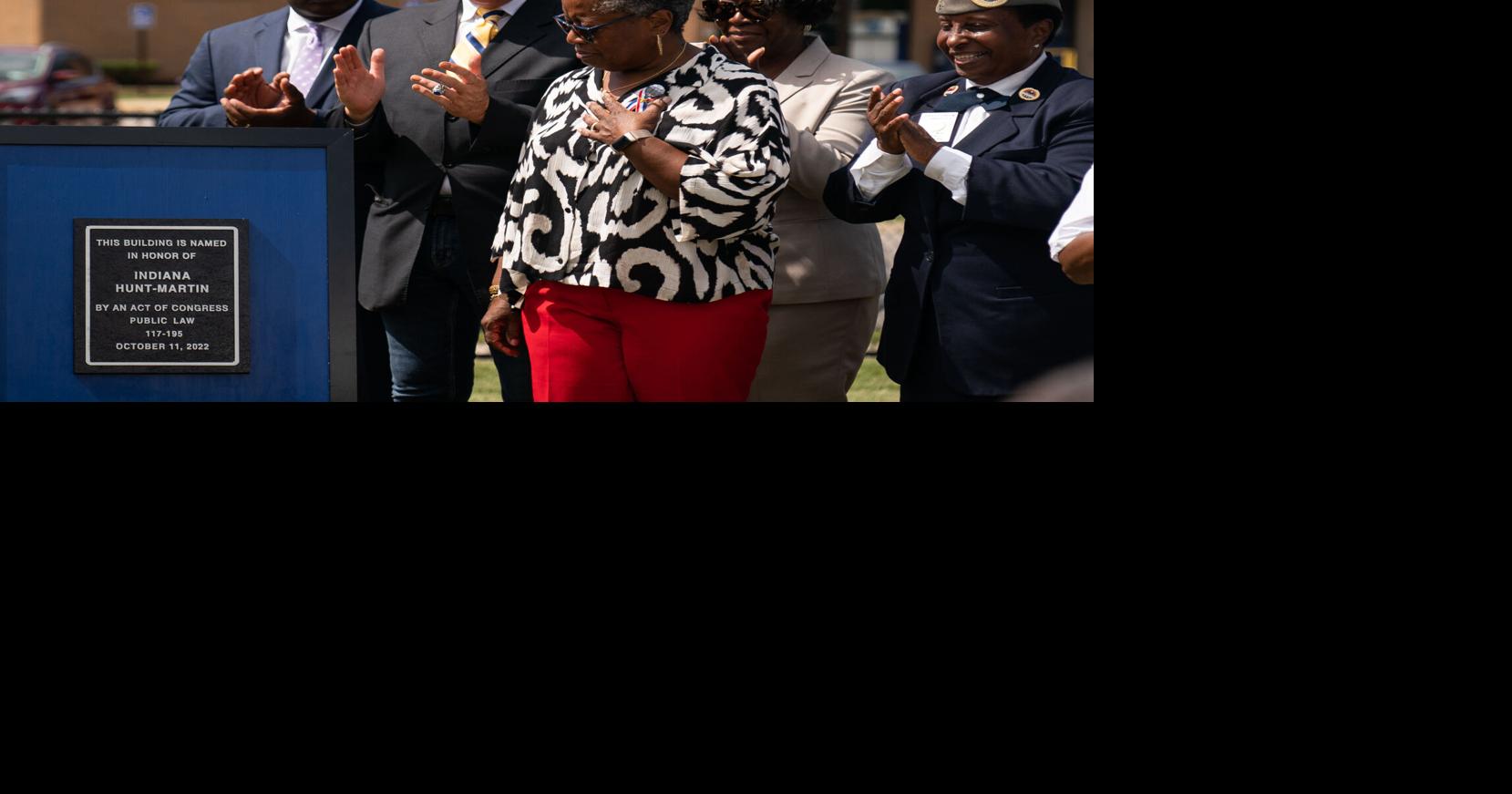 Photos Buffalo Post Office renamed for WWII veteran Indiana HuntMartin