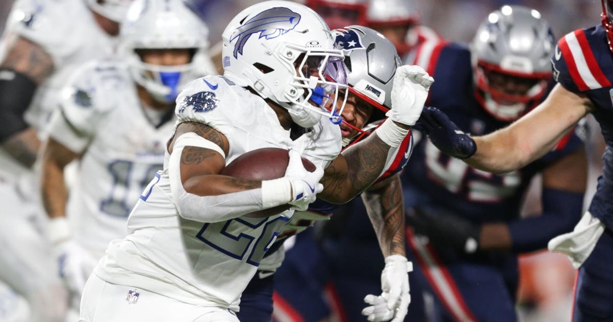R Davis Bills running back Ray Davis awaits his opportunity