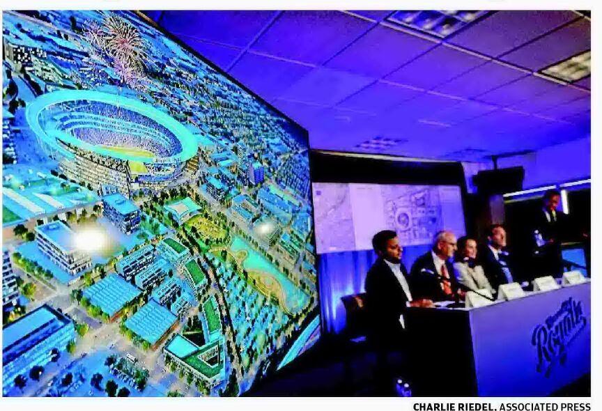 Kansas City Royals announce plan for $2 billion downtown 'ballpark