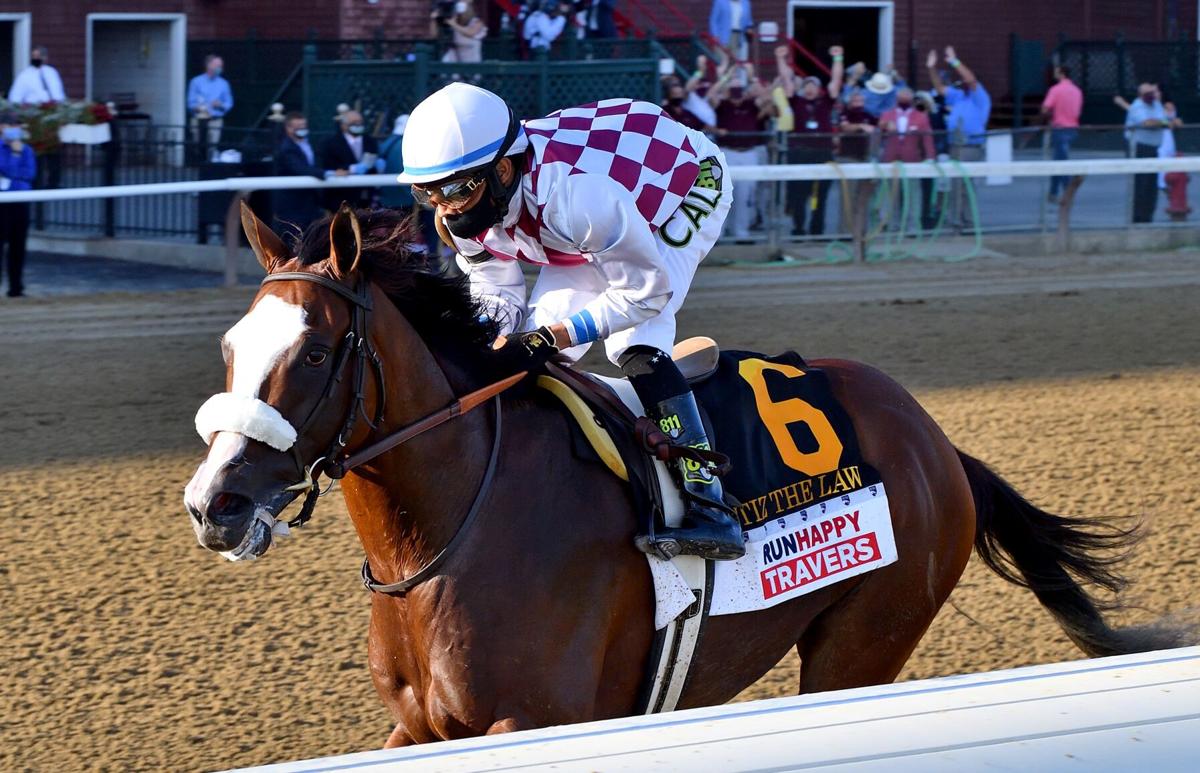 Tiz the Law wins Travers