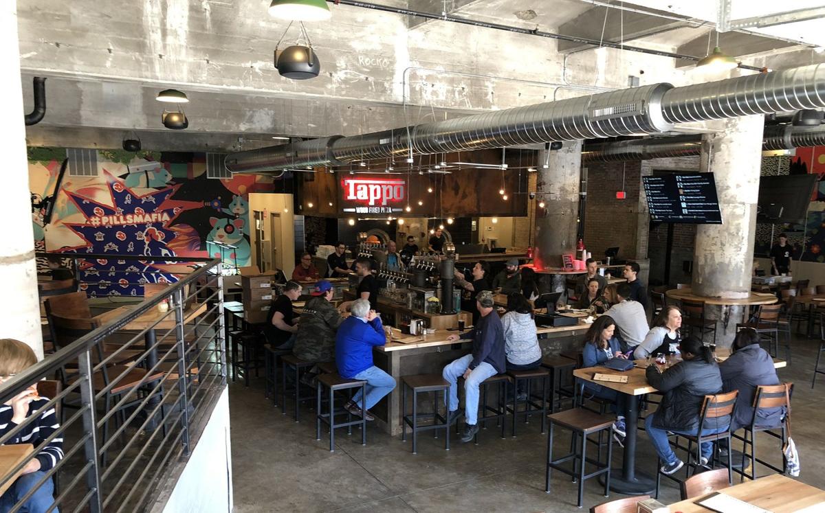 Starters Alla Vodka, Black Francis BBQ wings at Tappo Pizza on Chandler Street Dining