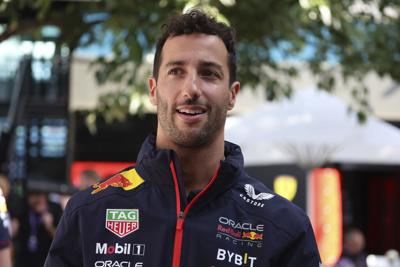 Josh Allen surprises BFF, Formula 1 driver Daniel Ricciardo