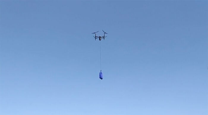 Walmart is using drones to deliver COVID-19 tests in Las Vegas