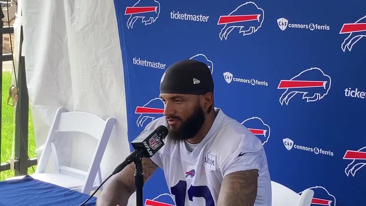 Buffalo Bills' Gabe Davis on ankle Injury