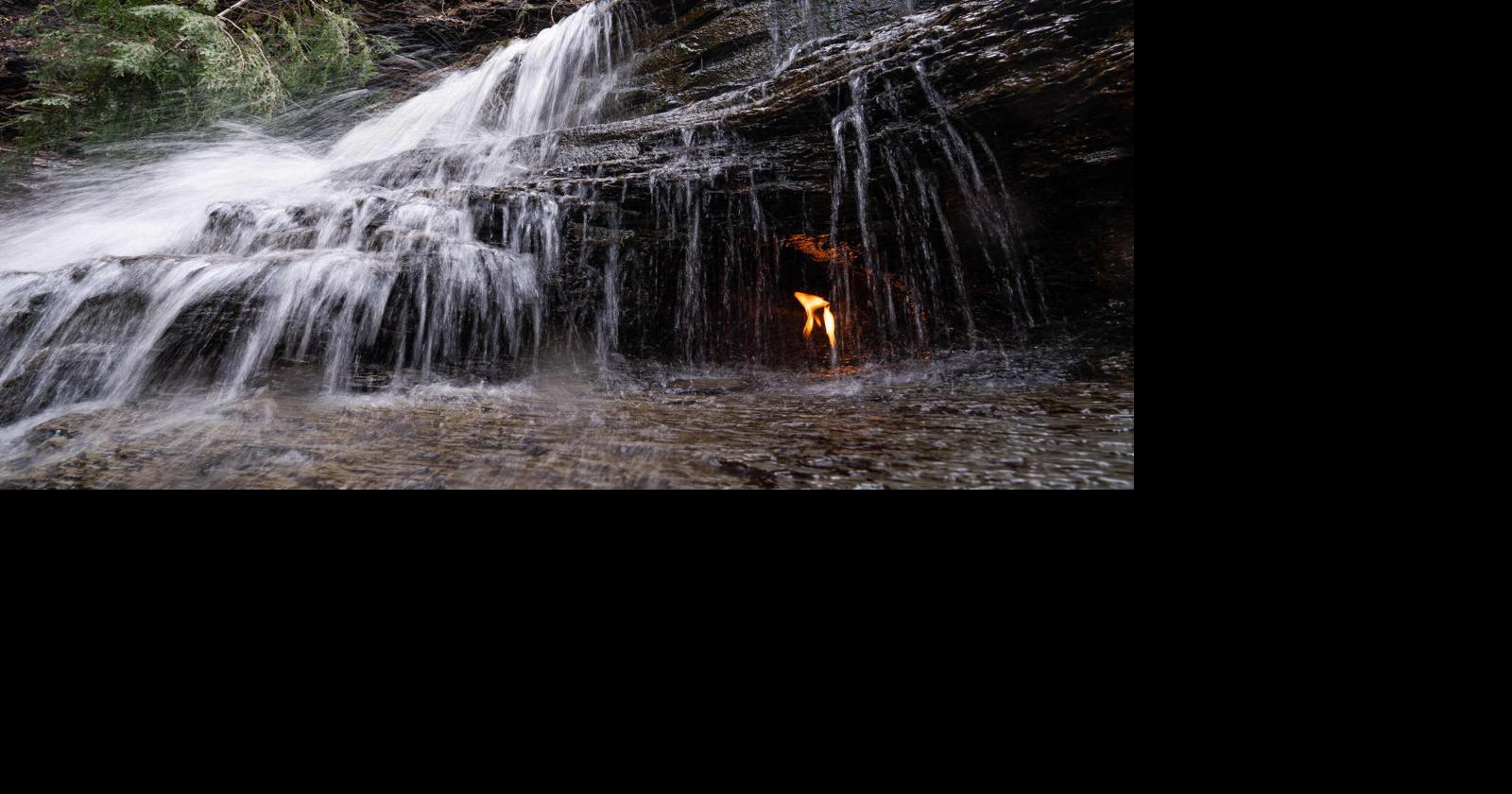Injured woman helped from Chestnut Ridge Eternal Flame Trail