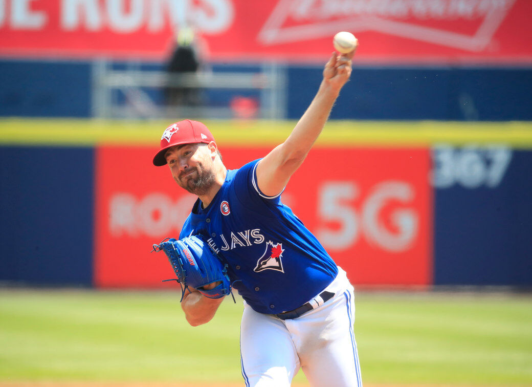 Dunedin, United States. 08th Apr, 2021. Toronto Blue Jays' Teoscar