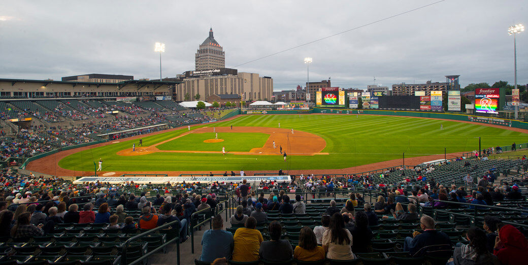 Lehigh Valley IronPigs split doubleheader with Rochester Red Wings 