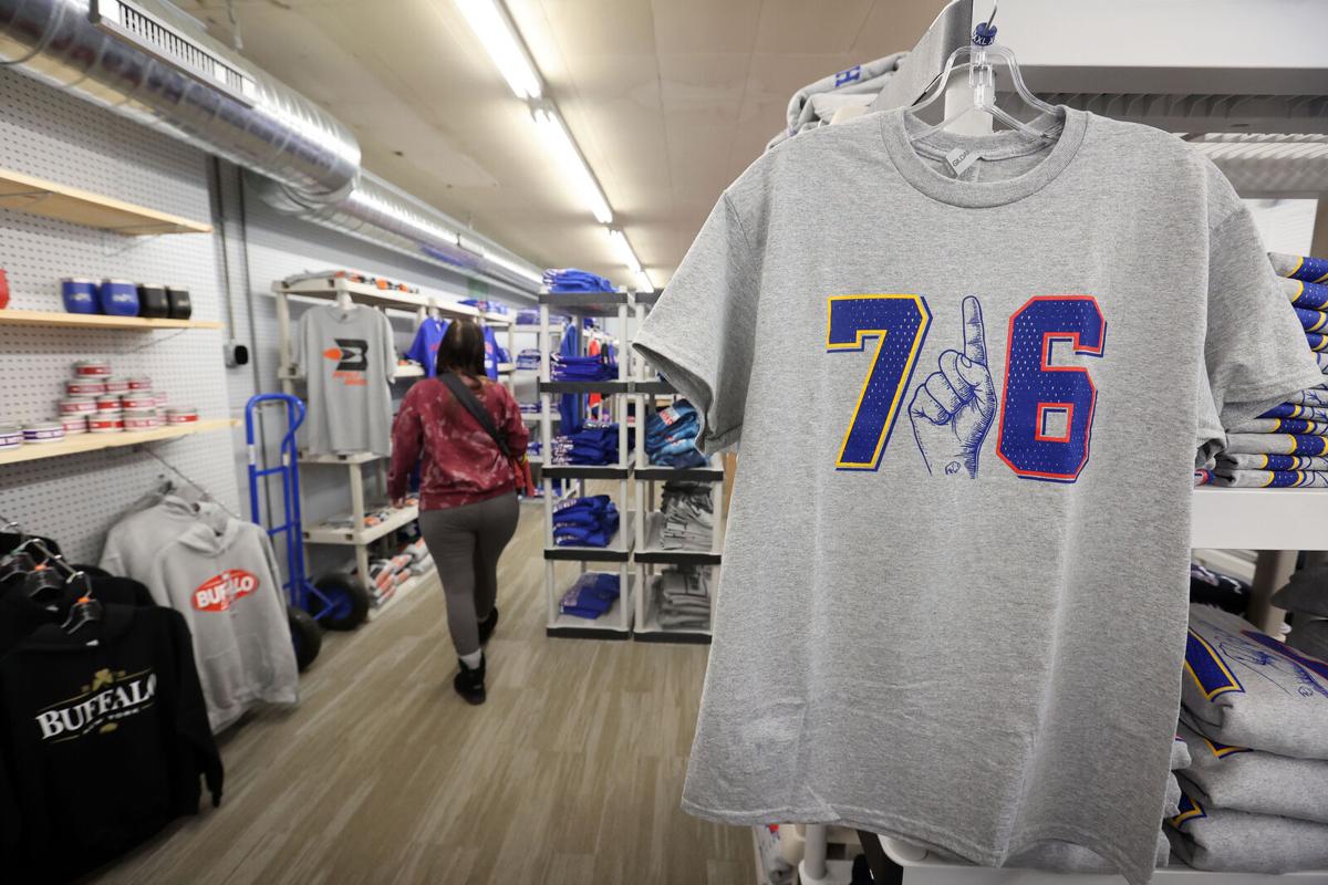 Buffalo Bills fans hit the stores to stock up on team gear ahead of season  opener
