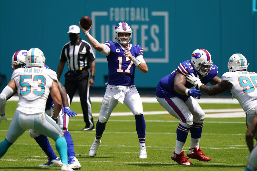 How dominant has Bills' Josh Allen been? He has more yards than 22 teams