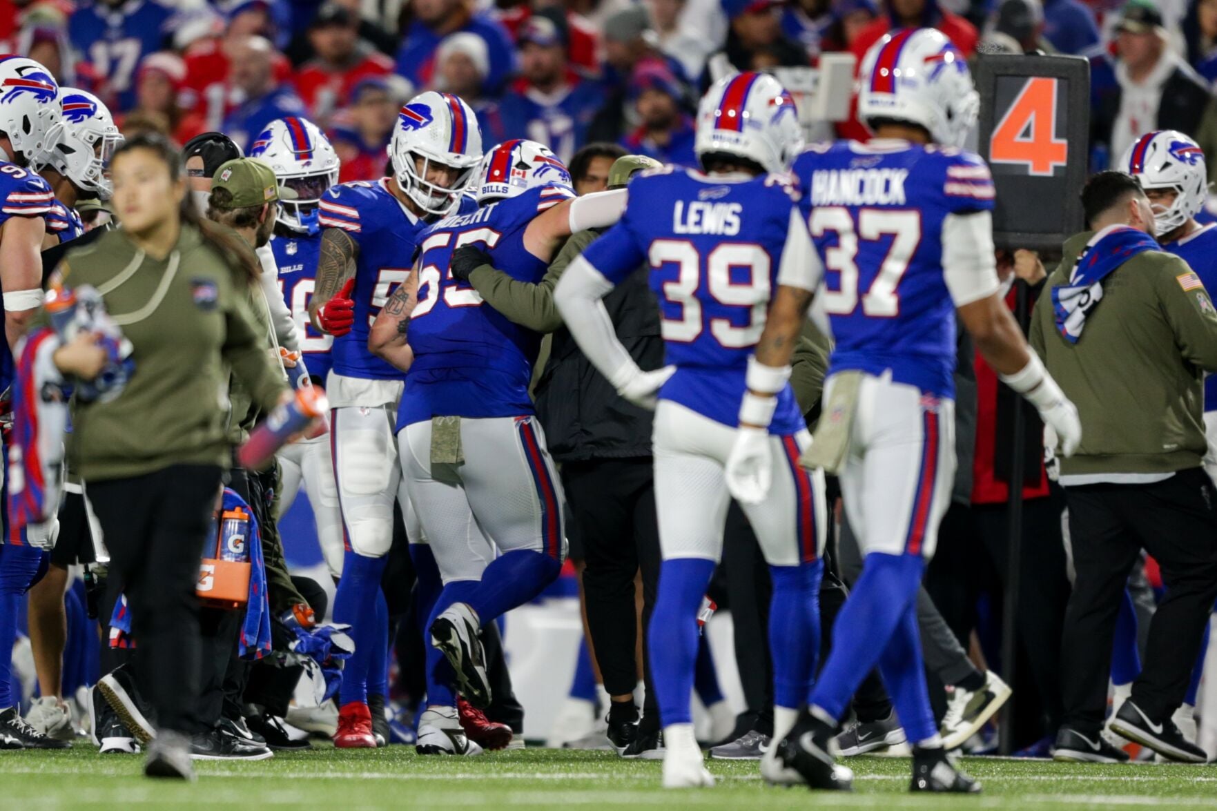 A look at the Buffalo Bills' 25 player injuries this season