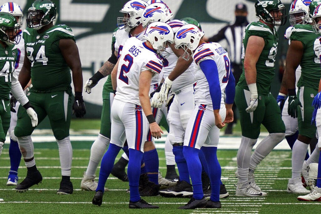 New York Jets wide receiver Braxton Berrios (10) walks off the field after  an NFL football game against the Philadelphia Eagles, Sunday, Dec. 5, 2021,  in East Rutherford, N.J. (AP Photo/Adam Hunger