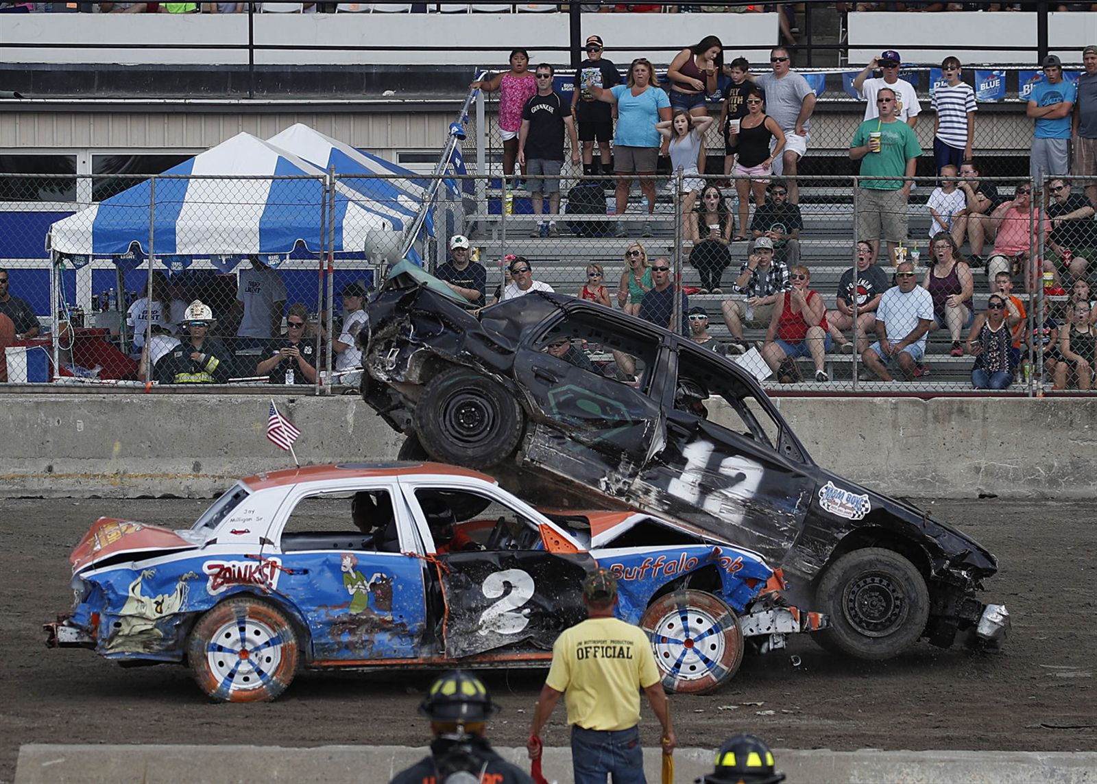 World s Largest Demolition Derby at Erie County Fair