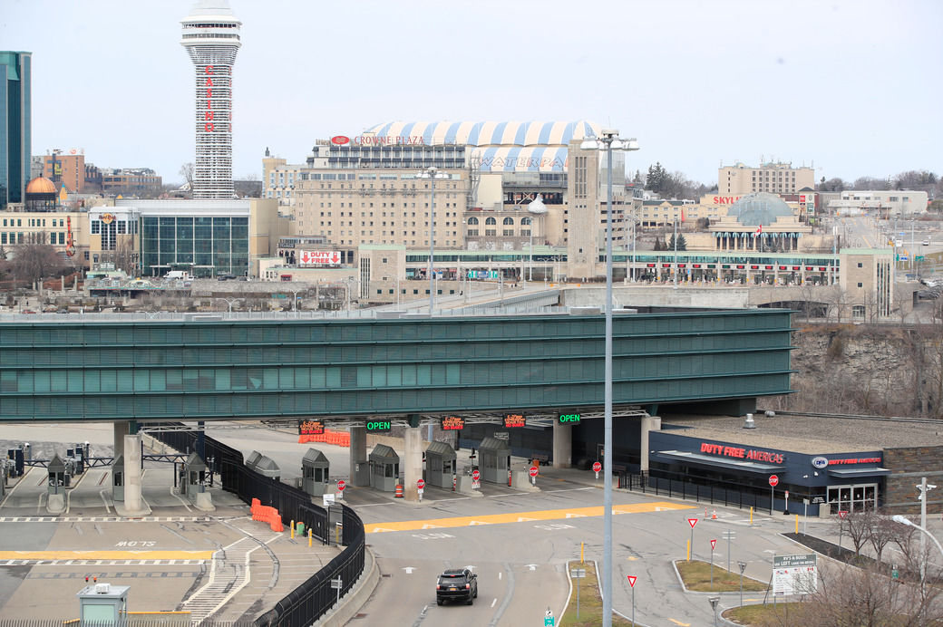 The impact of the border closure? More distance between U.S. and Canada