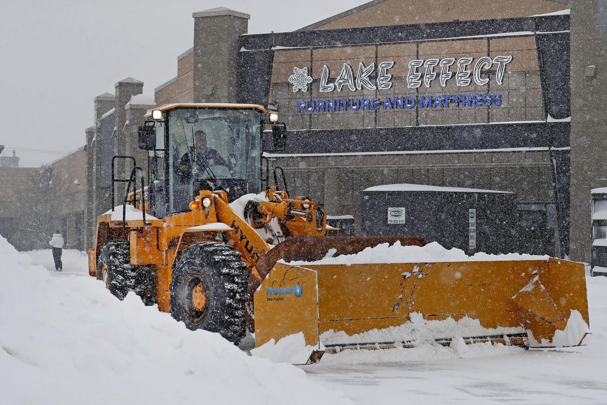 Photos Western New York's first snowstorm of 2022