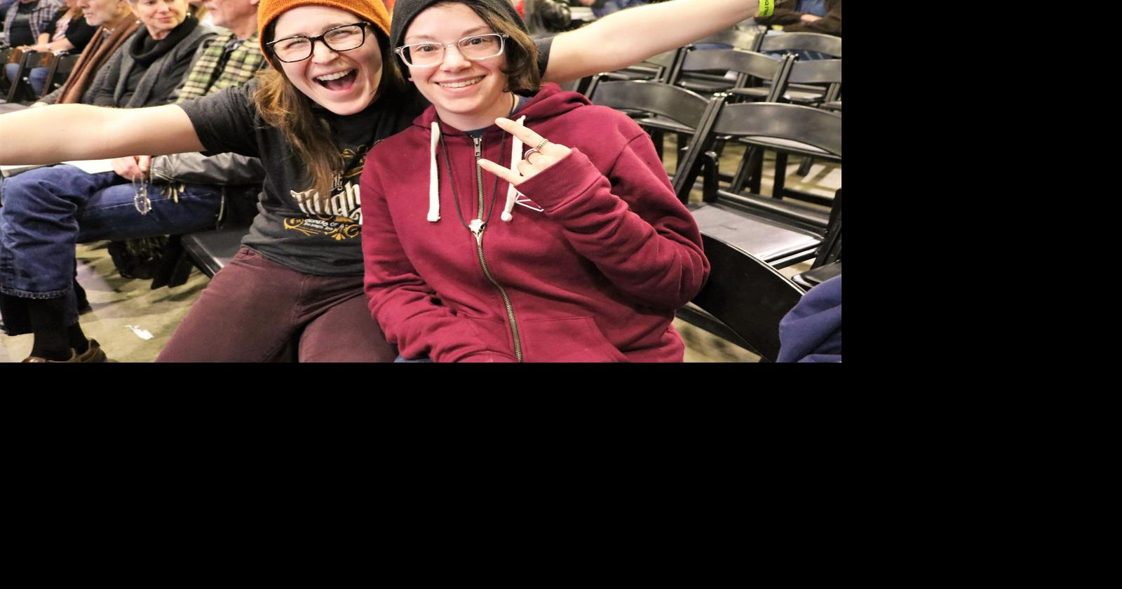 Smiles at Queen City Roller Girls in RiverWorks