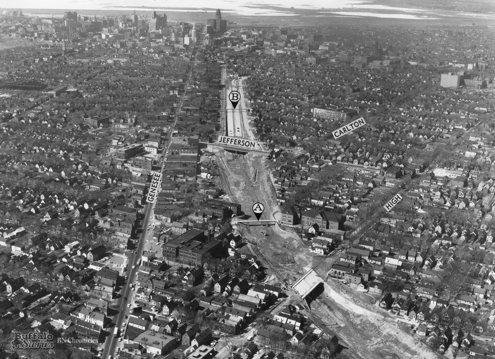 The slow death of Humboldt Parkway for the 33 and the 198 History