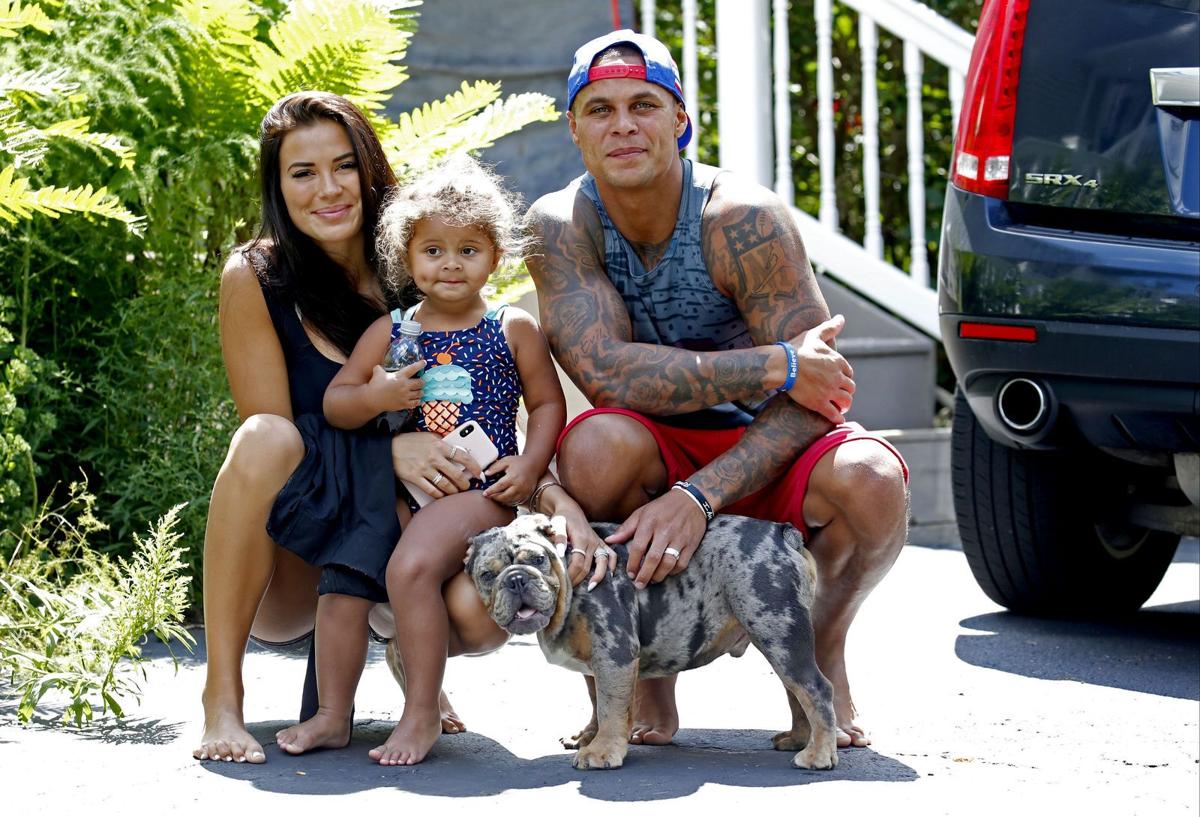 A day with Rachel Bush and Jordan Poyer