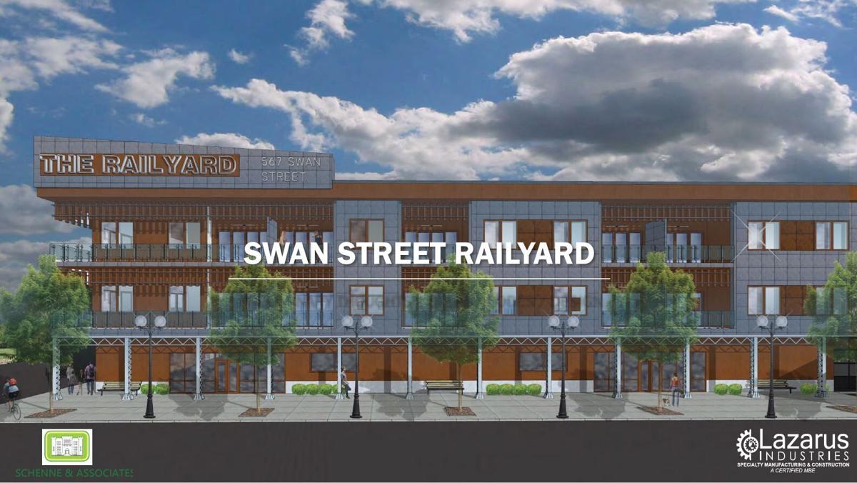 Swan Street Railyard rendering