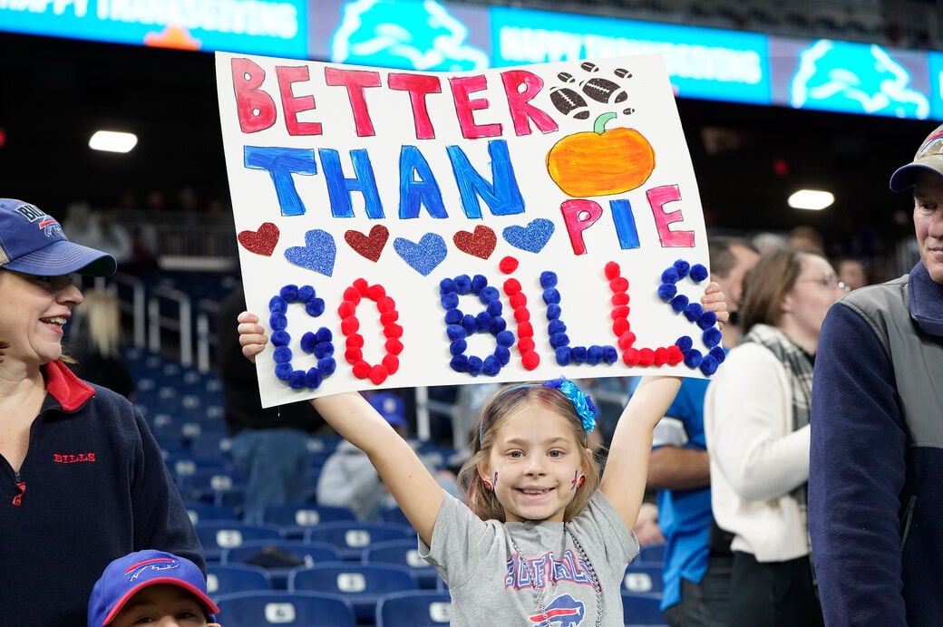 Buffalo Bills fans traveled across the country to watch their team