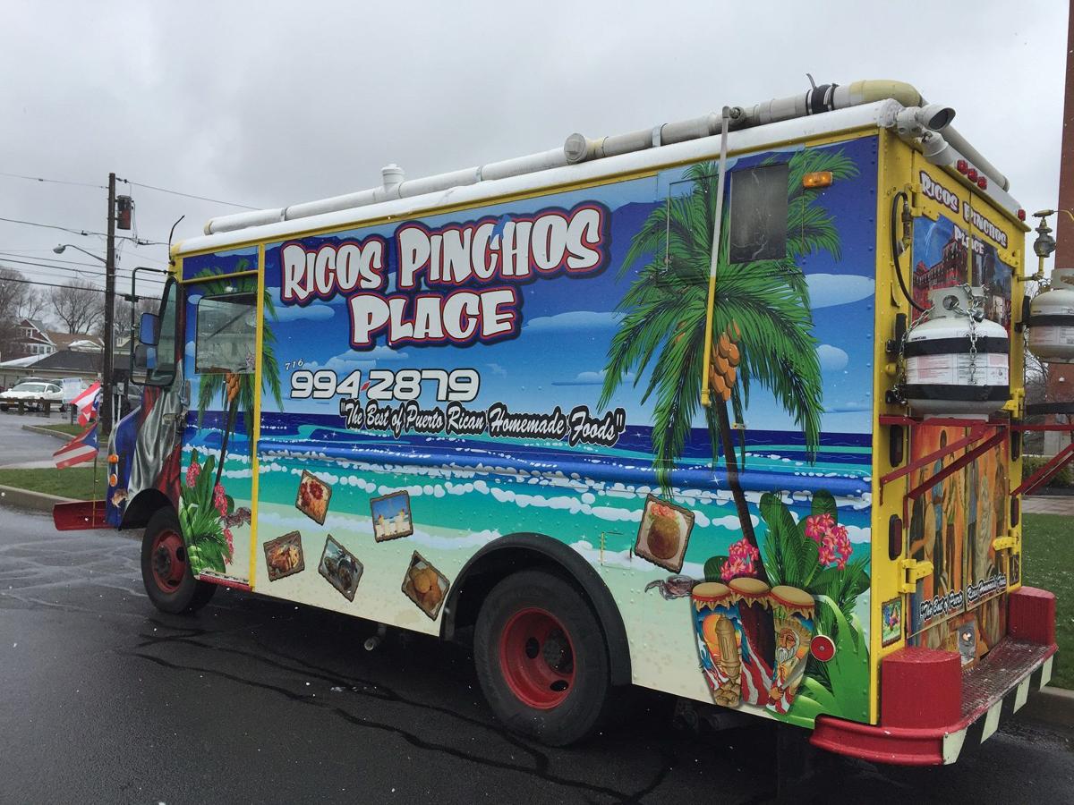 Colorful Ricos Pinchos Food Truck Serves Puerto Rican Specialties Dining Buffalonews Com