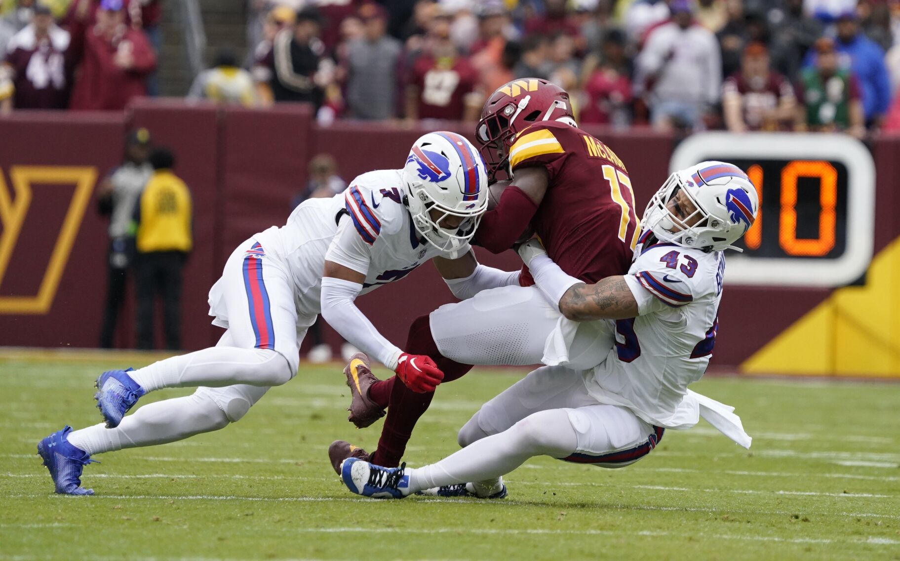 Bills Linebacker Terrel Bernard Fills The Stat Sheet Against Washington