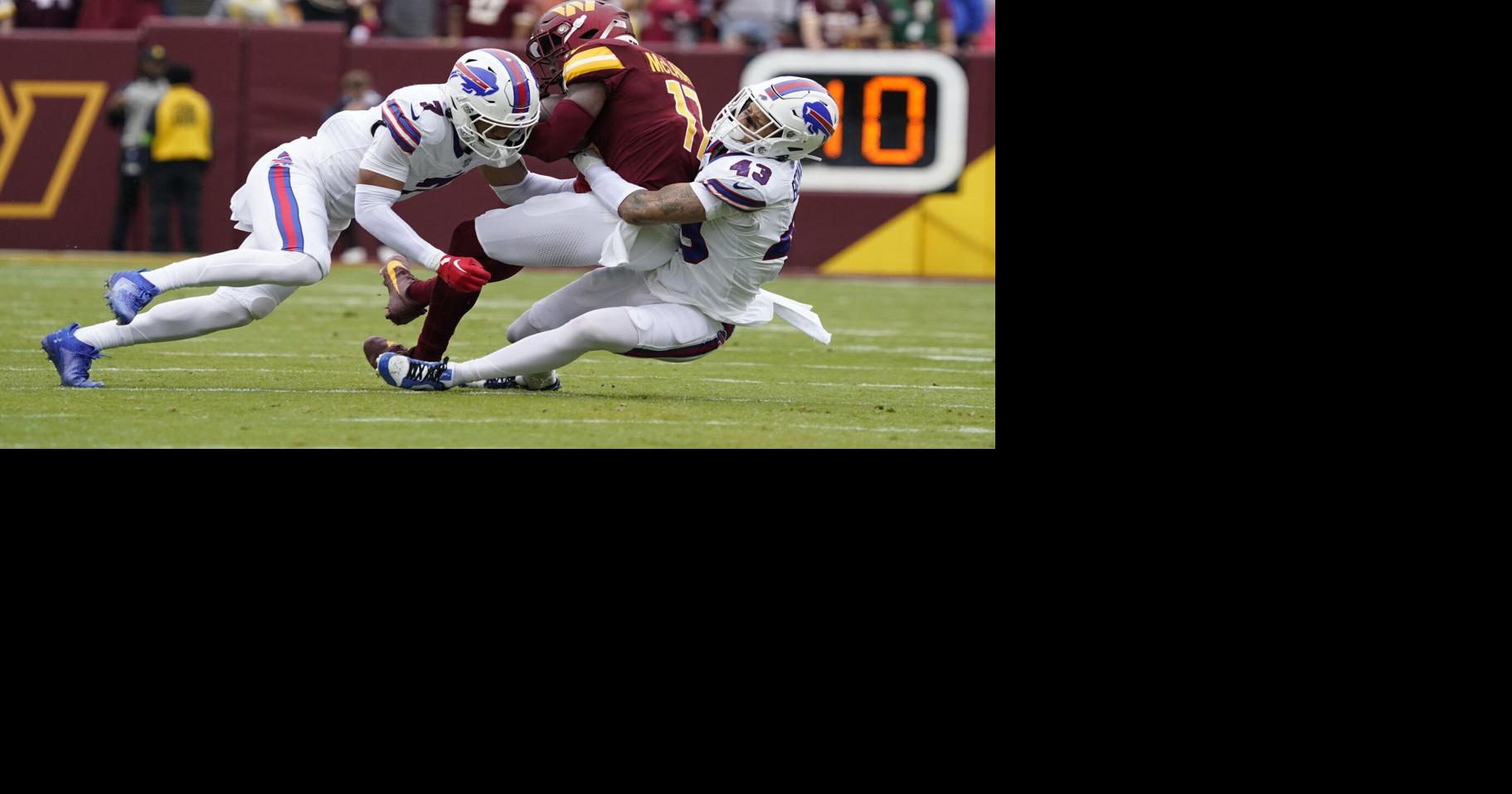 Bills linebacker Terrel Bernard fills the stat sheet against Washington