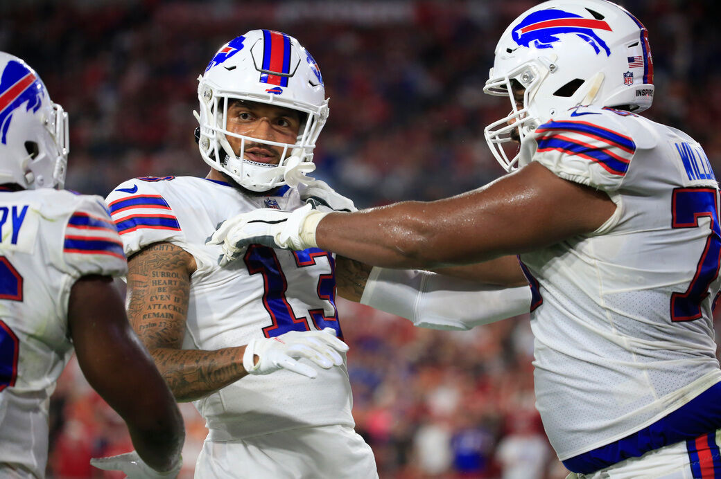 Gabriel Davis' increased role in passing game could benefit Bills