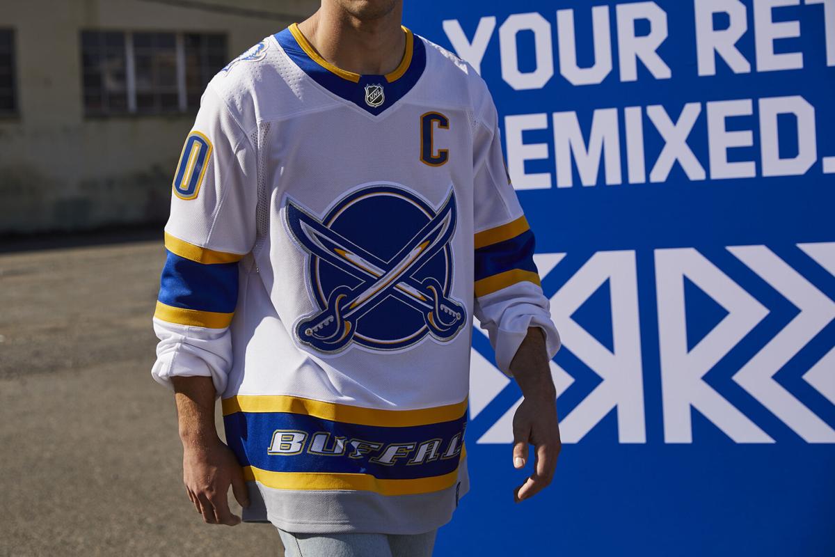 Sabres' reverse retro jersey a 'fun sidebar' to franchise's uniform history