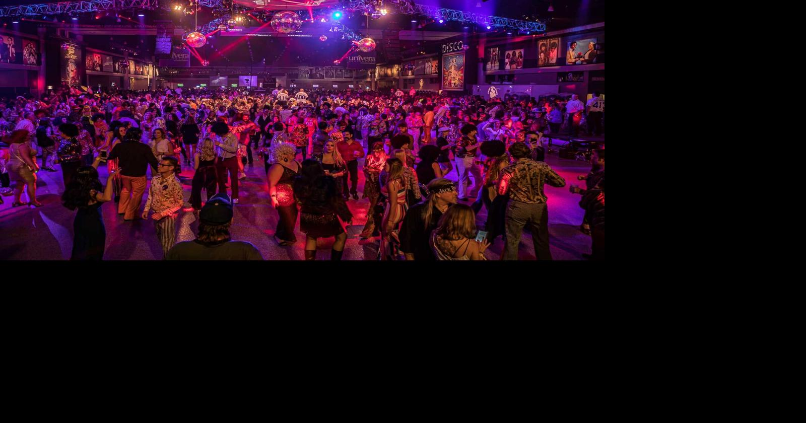 Memorable scenes from past World's Largest Discos