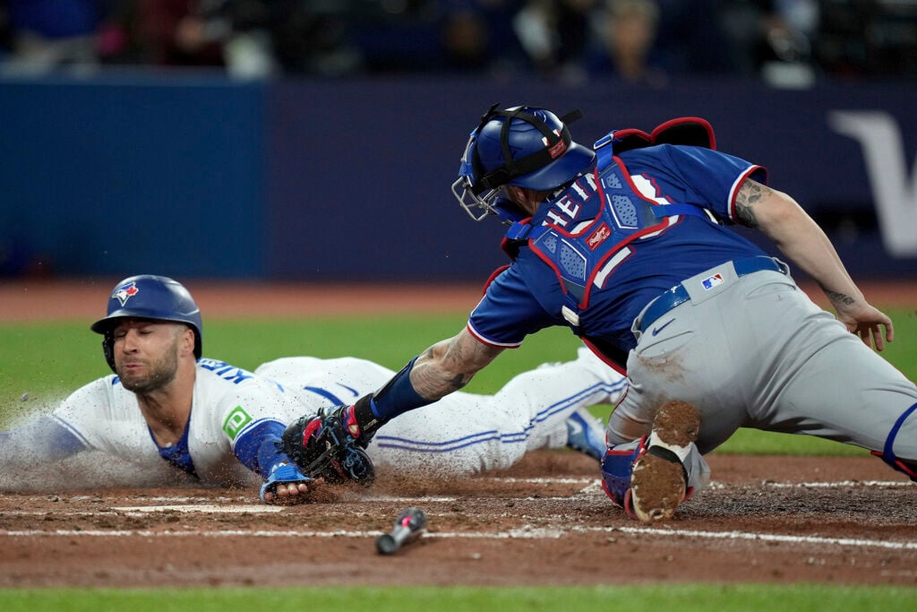 Is Rangers' risk of having catchers set up on one knee worth the reward of  strikes gained?