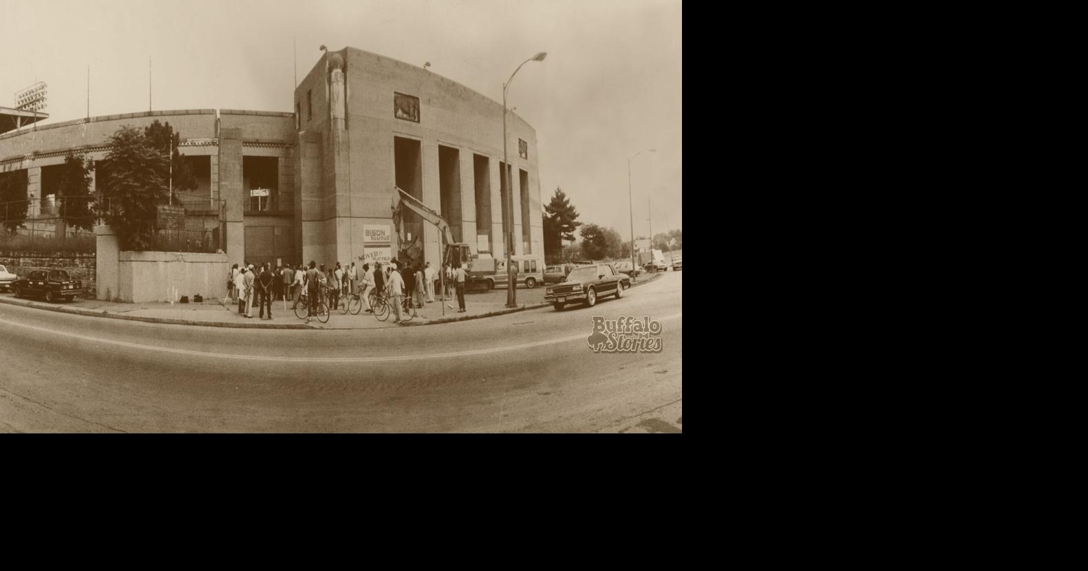 War Memorial Stadium, Buffalo, NY – Home to the fictional New York Knights,  Roy Hobbs team from The Natural