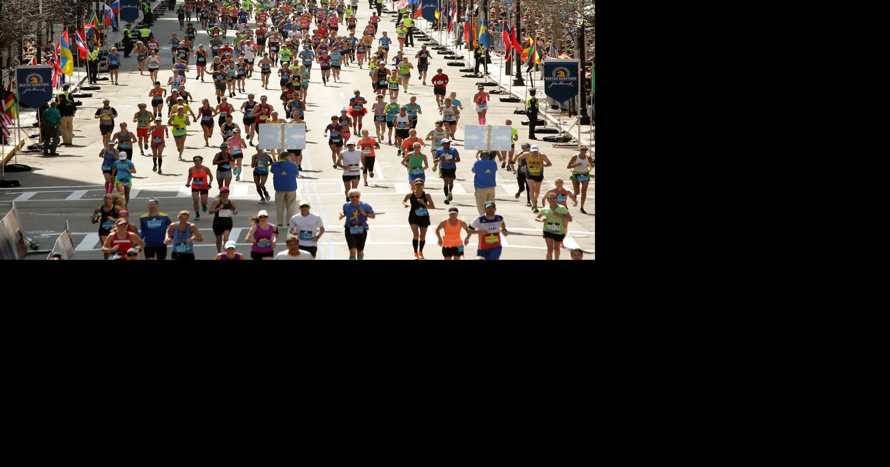 Local Boston Marathon finishers