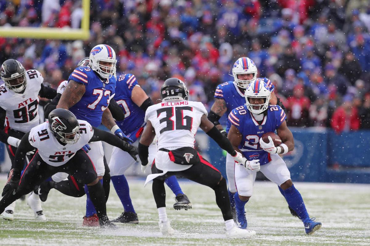 Card: How's this for a twist? Rushing attack leads grades in win over Falcons | Buffalo Bills News | NFL | buffalonews.com