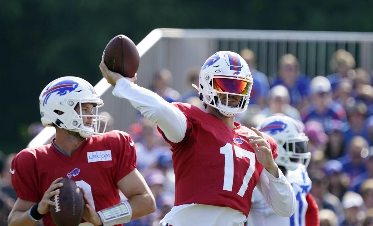 Camp Highlights: Josh Allen TD Pass to Stefon Diggs