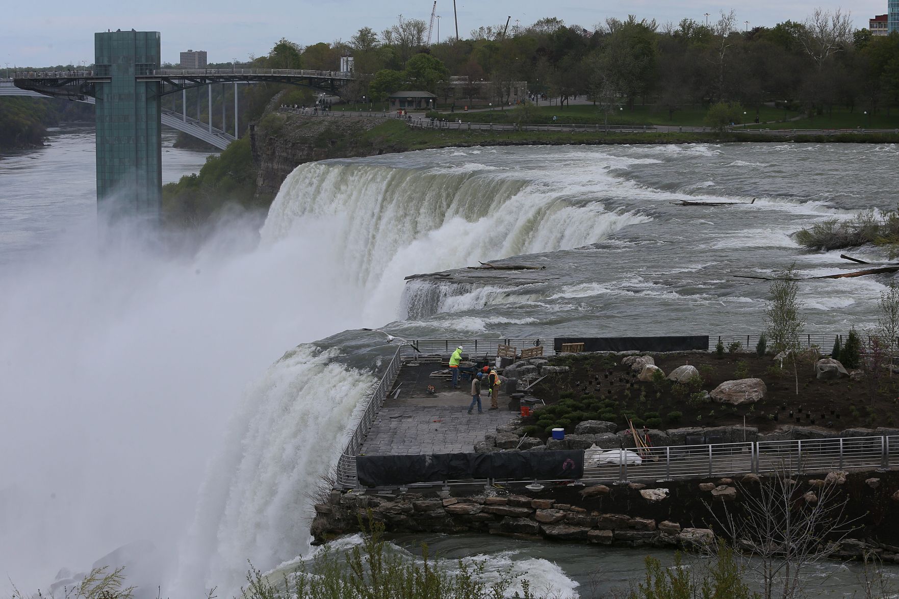 Niagara Falls State Park Improving a natural wonder