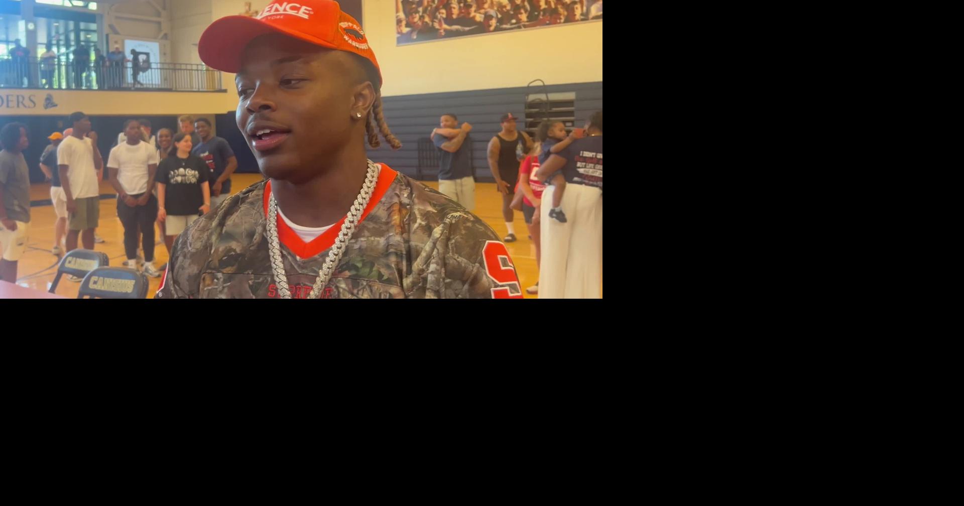 Canisius running back Elijah Kimble on verbally committing to Syracuse
