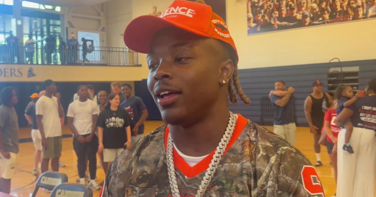 Canisius running back Elijah Kimble on verbally committing to Syracuse