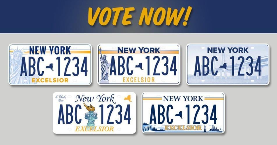 Amid fee controversy, New Yorkers select a new license plate design