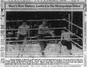 June 11, 1924 Jimmy Slattery's debut in New York City