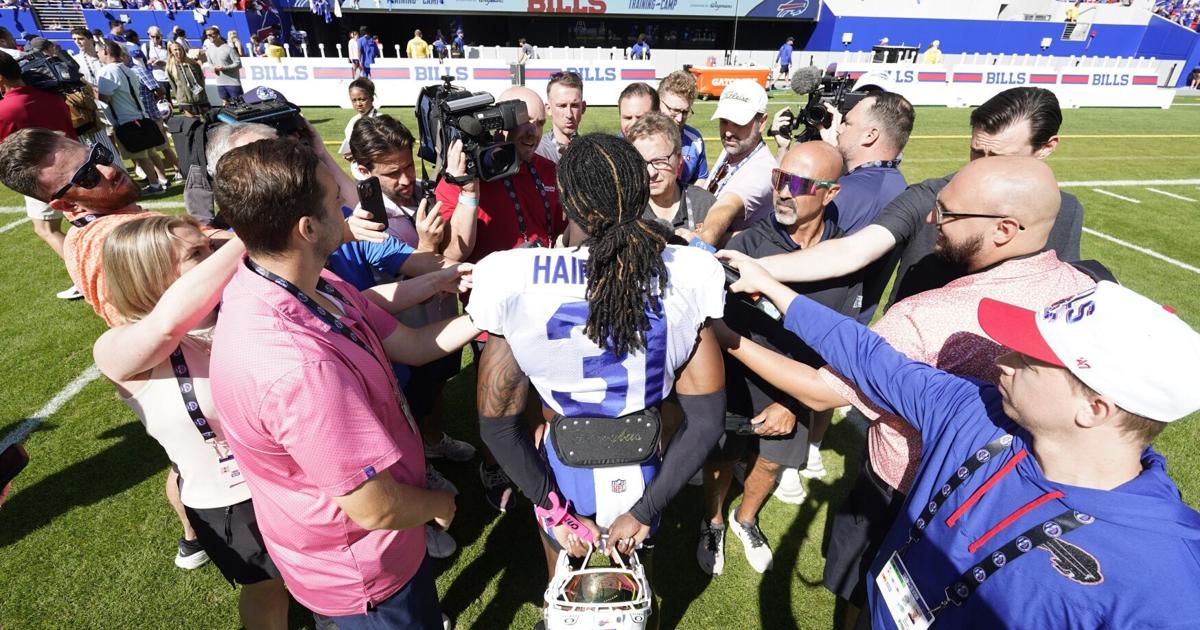 Maxwell Hairston, Cole Bishop return to banged-up Bills secondary