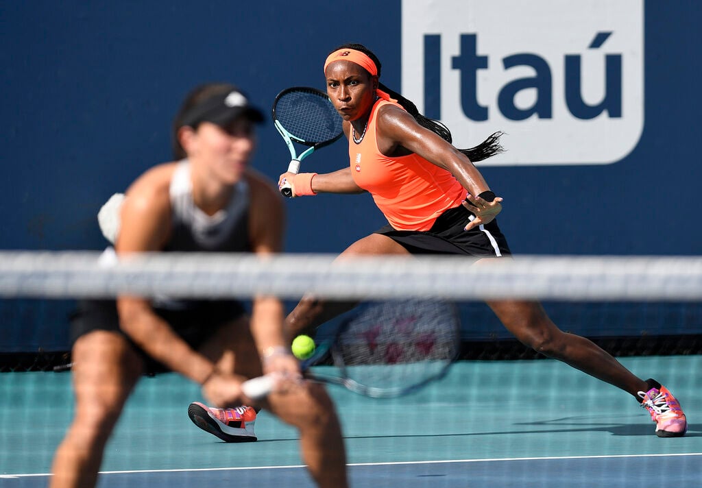 Jessica Pegula and Coco Gauff team win Miami Open doubles title