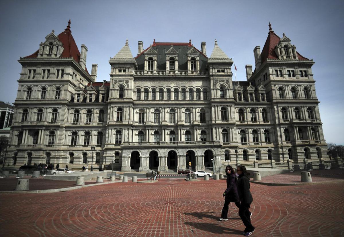 The New York State Capitol in Albany, where the Legislature holds its sessions. (copy)